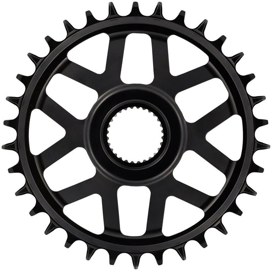 e*thirteen Helix Race e*spec  Chainring - Bosch Gen4 Direct Mount 13mm Offset 34T 11/12 Speed BLK