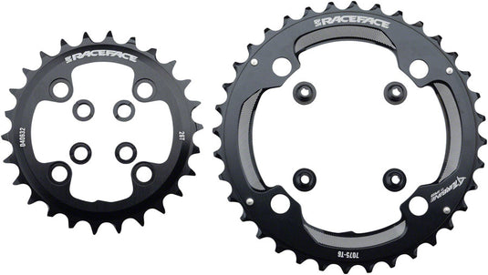 Race Face Turbine 11sp Ring Set 64/104 36/26T Black