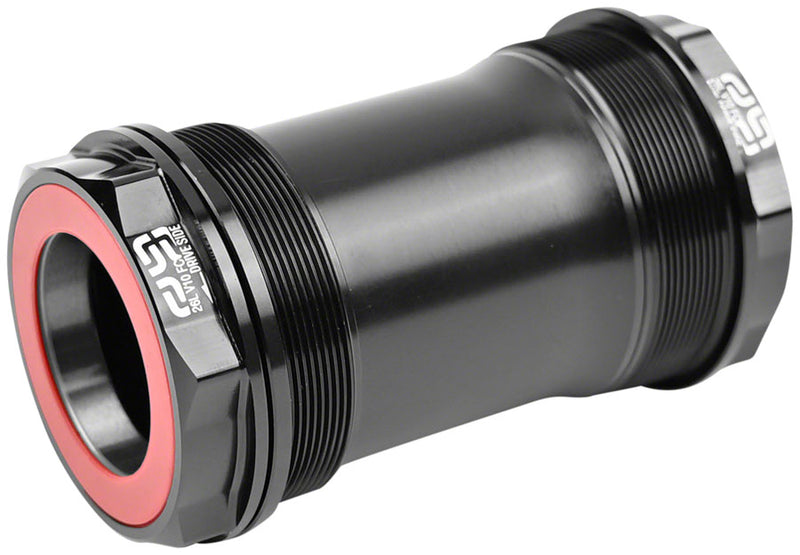 Load image into Gallery viewer, e*thirteen T47 Threaded Bottom Bracket - 68/73mm For 30mm Spindle Black
