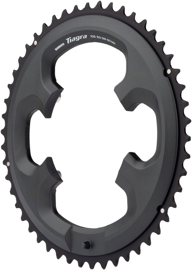 Load image into Gallery viewer, Shimano Tiagra FC-4703 10-Speed Chainring - 50t Asymmetric 110 BCD Black
