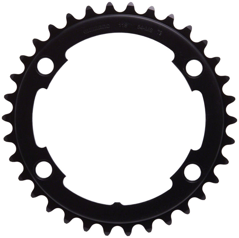 Load image into Gallery viewer, Shimano FC-RS510 Chainring - 34t Asymmetric 110mm BCD Black MS
