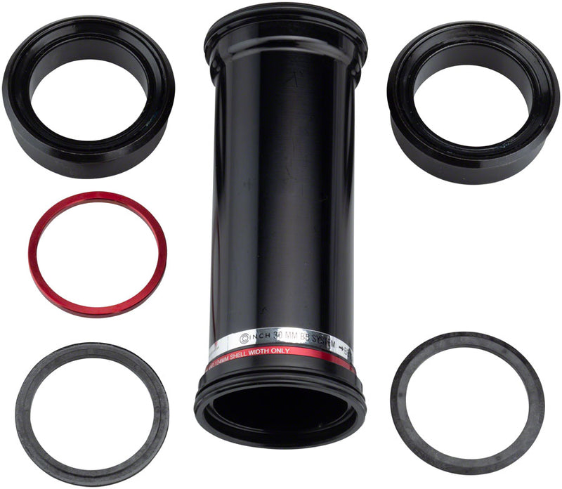 Load image into Gallery viewer, RaceFace CINCH BB124 Bottom Bracket 41mm ID x 124mm Shell x 30mm Spindle Double Row Bearing External Seal
