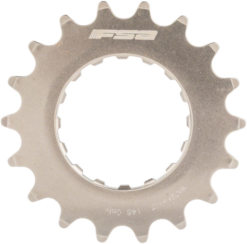 Load image into Gallery viewer, Full Speed Ahead WA324 eBike Sprocket GEN 2 Bosch - 18t 2.5mm Offset Stainless Steel Polished Silver
