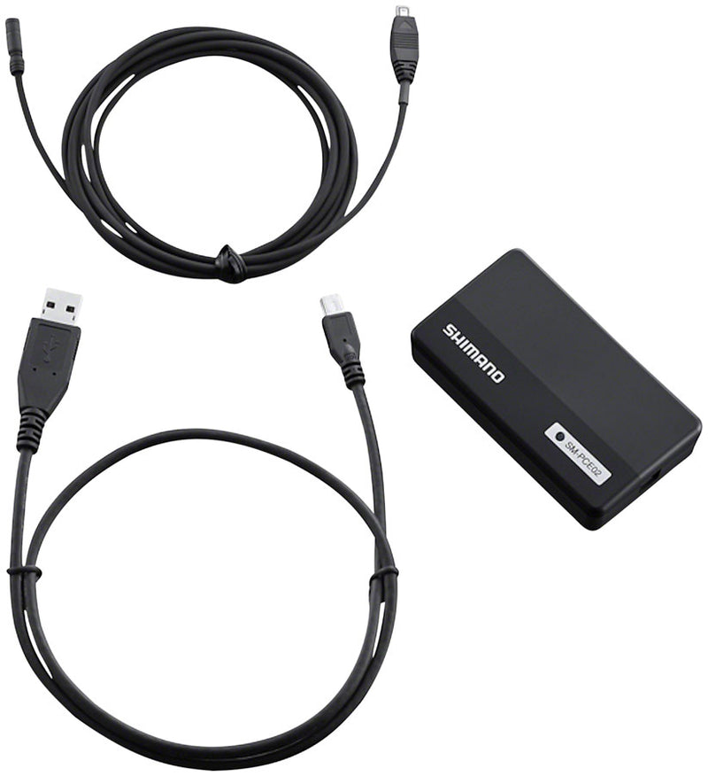 Load image into Gallery viewer, Shimano SM-PCE02-B3 Di2 PC Linkage Device E-Tube - With System Checker Programmer BLK
