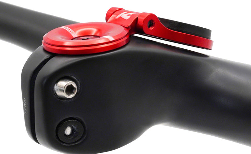 Load image into Gallery viewer, K-Edge Garmin Race Stem Mount with Cap - Red
