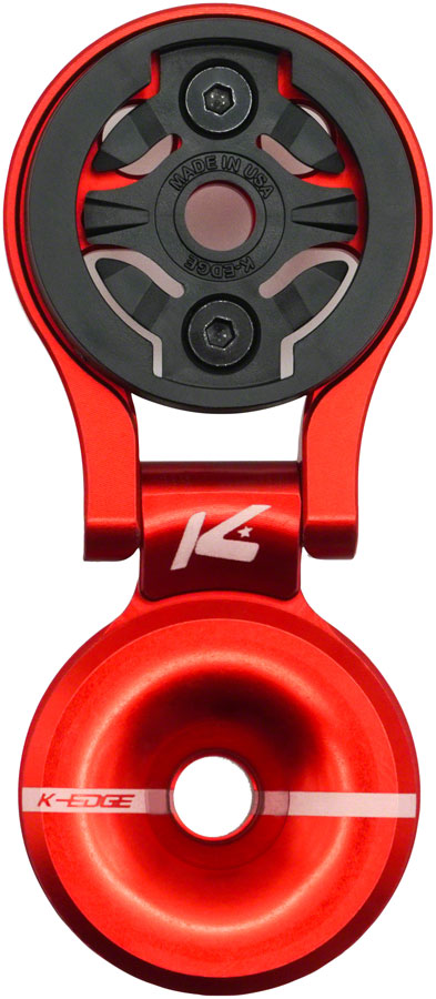 Load image into Gallery viewer, K-Edge Garmin Race Stem Mount with Cap - Red
