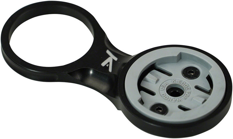Load image into Gallery viewer, K-EDGE Fixed Stem Mount for Wahoo Bolt and ELEMNT Computers: Black
