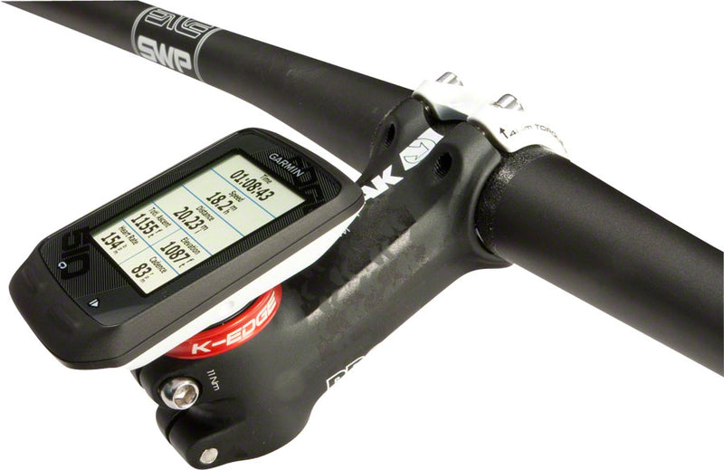 Load image into Gallery viewer, K-EDGE Gravity Stem Cap Mount for Garmin Quarter Turn Type Computers Red
