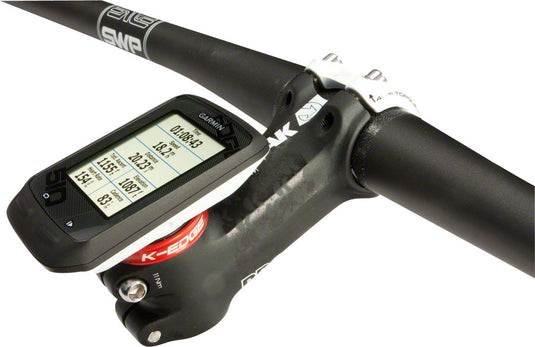 K-EDGE Gravity Stem Cap Mount for Garmin Quarter Turn Type Computers Red