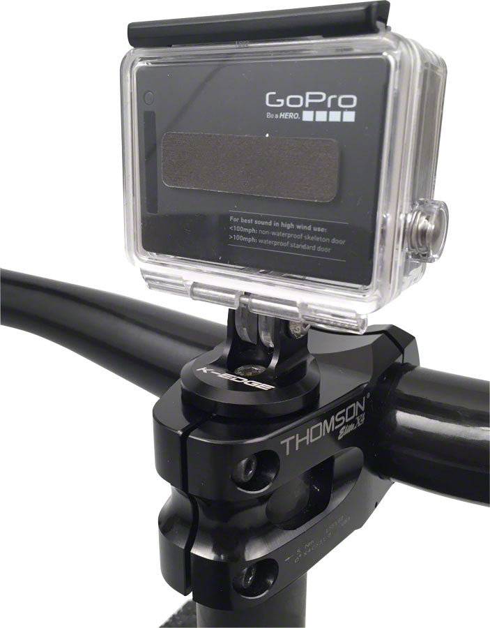 Load image into Gallery viewer, K-EDGE Go Big GoPro Top Cap Mount Black
