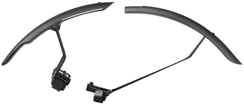 Load image into Gallery viewer, Topeak Tetrafender R2 Rear Fender - Fits Up To 650/700 x 32 Road Tire Black
