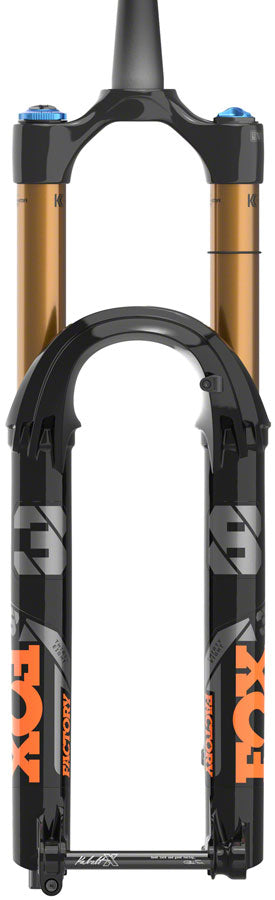 Load image into Gallery viewer, FOX 38 Factory Suspension Fork - 27.5" 170 mm 15 x 110 mm 44 mm Offset Shiny BLK GRIP2 Kabolt-X
