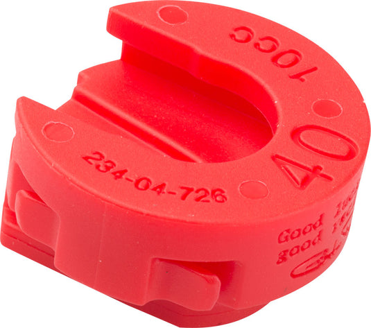 Fox Shox Volume Spacer 10cc Red 40 Float NA2 Each