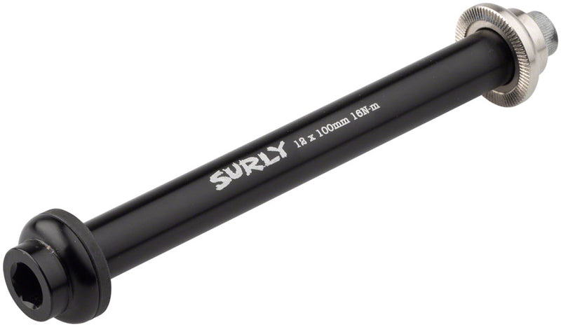 Load image into Gallery viewer, Surly Front Thru-Axle - 12x100 mm Chromoly Black
