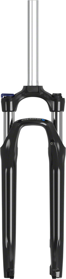Load image into Gallery viewer, SR Suntour NVX HLO Suspension Fork - 700c 63mm 1 1/8" Threadless QR x 100mm Disc BLK
