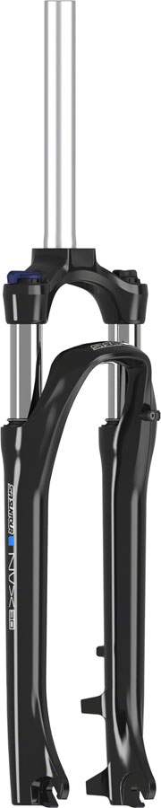 Load image into Gallery viewer, SR Suntour NVX HLO Suspension Fork - 700c 63mm 1 1/8" Threadless QR x 100mm Disc BLK

