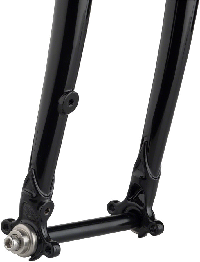Load image into Gallery viewer, Surly Midnight Special Fork - 650b/700c 12x100mm Thru-Axle 1-1/8" Straight Steerer Steel 40mm Offset BLK
