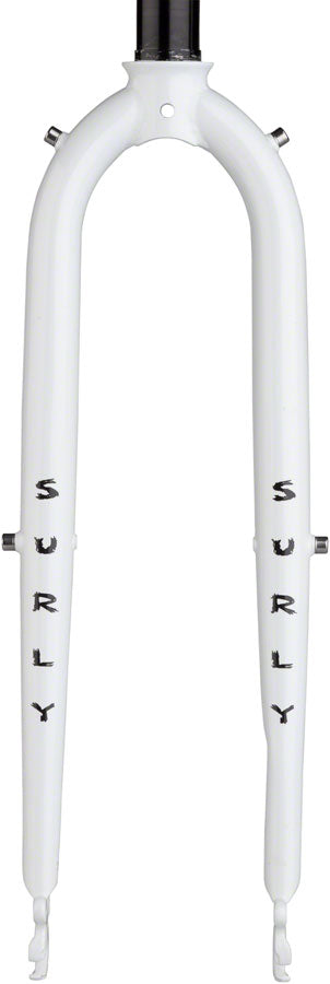 Load image into Gallery viewer, Surly Preamble 650b Fork 9x100mm QR 1-1/8" Straight Steerer Steel Thorfrost White
