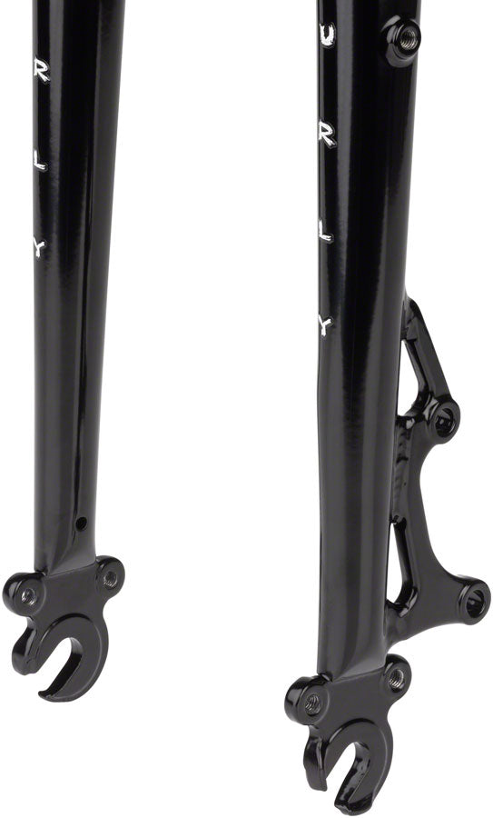 Load image into Gallery viewer, Surly Preamble 650b Fork 9x100mm QR 1-1/8" Straight Steerer Black
