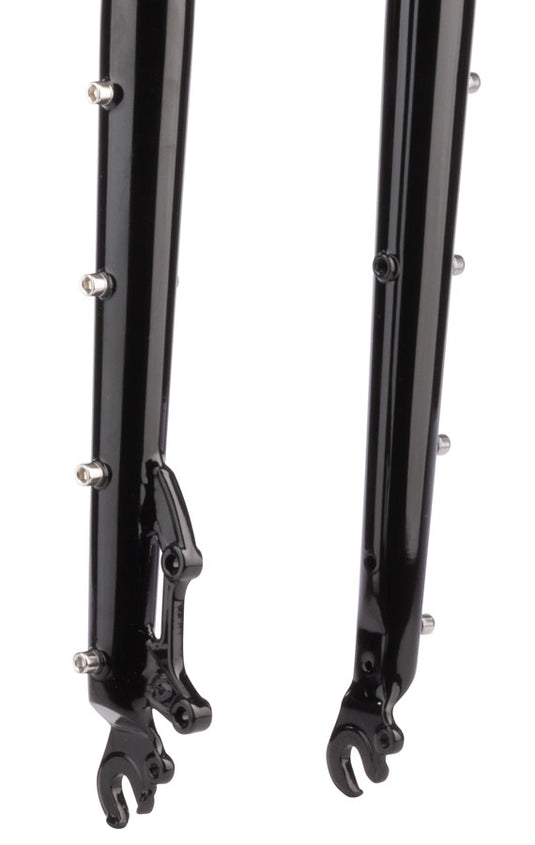 Surly Cocktail Fork - 27.5" / 29" QRx100mm 1-1/8" Straight Steerer 445mm Axle To Crown Steel BLK