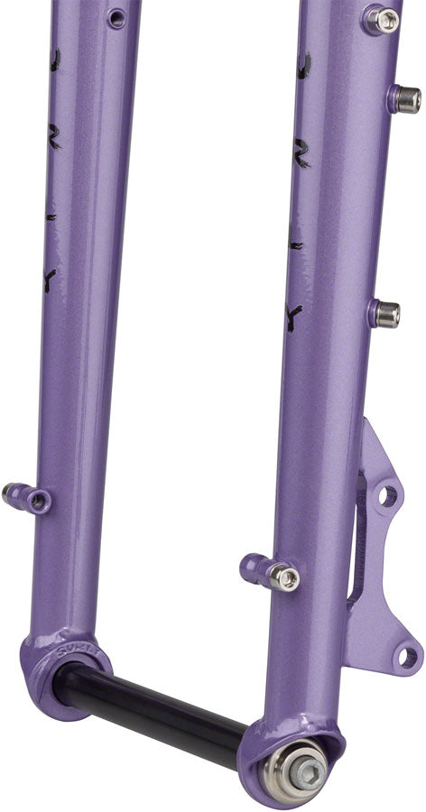 Load image into Gallery viewer, Surly Ice Cream Truck Fork - 26" 15x150mm Thru-Axle 1-1/8" Straight Steerer Steel Taro Milk Tea
