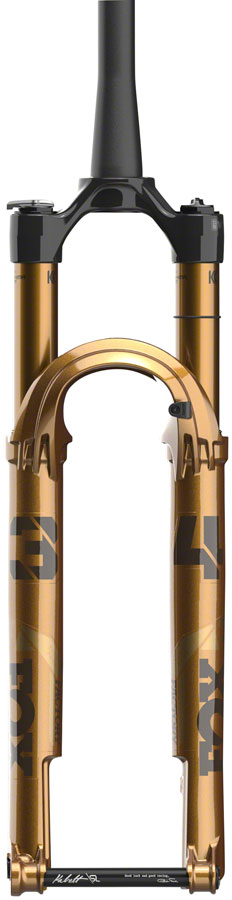 Load image into Gallery viewer, FOX 34 Step-Cast Factory Limited Edition Suspension Fork - 29" 120mm 15x110 mm Kabolt 44mm Offset GRIP SL 3-Pos. Podium Gold AC2
