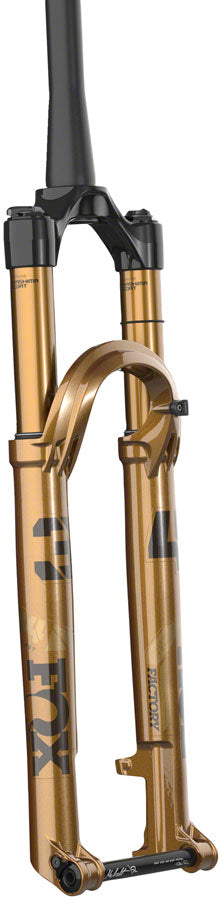 Load image into Gallery viewer, FOX 34 Step-Cast Factory Limited Edition Suspension Fork - 29" 120mm 15x110 mm Kabolt 44mm Offset GRIP SL 3-Pos. Podium Gold AC2
