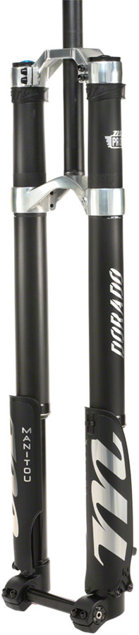 Load image into Gallery viewer, Manitou Dorado Pro Suspension Fork - 29" 203 mm 20 x 110 mm 57 mm Offset Straight Steerer BLK/Carbon Gen 2
