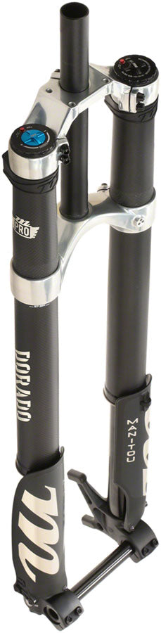 Load image into Gallery viewer, Manitou Dorado Pro Suspension Fork - 29" 203 mm 20 x 110 mm 57 mm Offset Straight Steerer BLK/Carbon Gen 2

