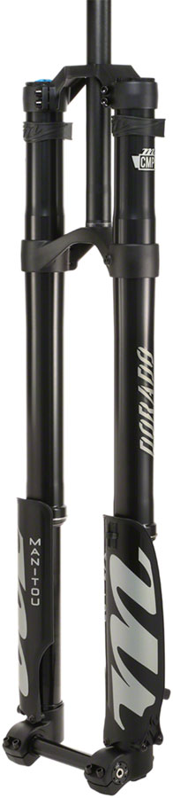 Load image into Gallery viewer, Manitou Dorado Comp Suspension Fork - 27.5" 203 mm 20 x 110 mm 47 mm Offset Straight Steerer BLK Gen 2
