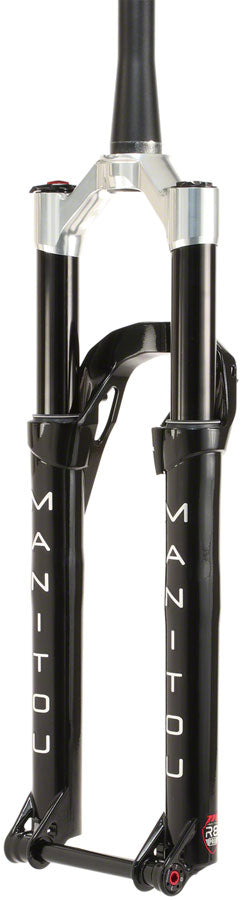 Load image into Gallery viewer, Manitou R8 Pro Suspension Fork - 29" 120 mm 15 x 110 mm 44mm Offset Crown Lockout BLK/Silver
