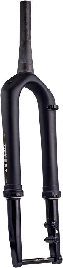 Load image into Gallery viewer, Cane Creek Invert CS Gravel Suspension Fork - 700c 40 mm 12 x 100 mm 45 mm Offset Climb Switch Matte BLK
