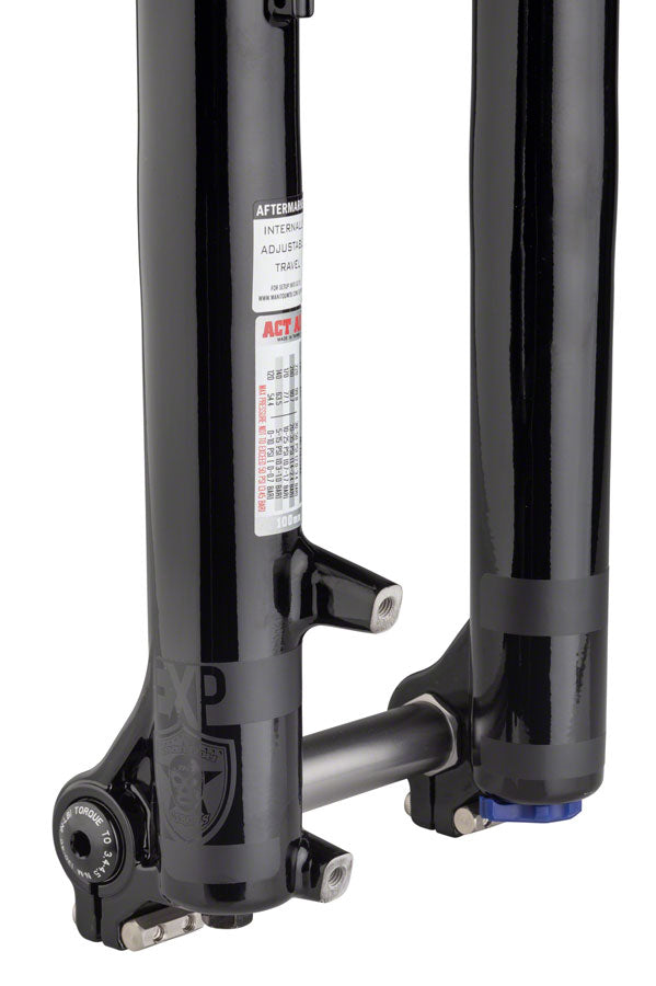 Load image into Gallery viewer, Manitou Circus Expert Suspension Fork - 26" 130 mm 20 x 110 mm 41 mm Offset Gloss BLK Straight Steerer
