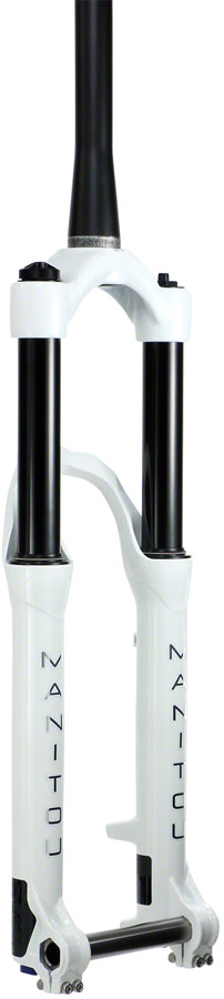 Load image into Gallery viewer, Manitou Circus Expert Suspension Fork - 26" 100 mm 20 x 110 mm 41 mm Offset Gloss White
