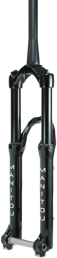 Load image into Gallery viewer, Manitou Circus Expert Suspension Fork - 26" 100 mm 20 x 110 mm 41 mm Offset Gloss BLK
