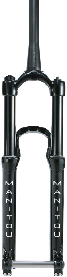 Load image into Gallery viewer, Manitou Circus Expert Suspension Fork - 26" 100 mm 20 x 110 mm 41 mm Offset Gloss BLK
