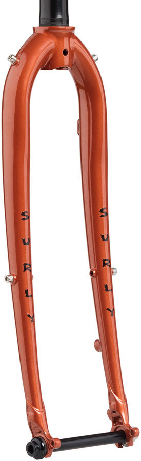 Load image into Gallery viewer, Surly Straggler Thru-Axle Fork - 650b 390mm 1-1/8" Straight Steerer Steel Shaggy Carpet
