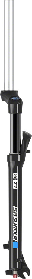 Load image into Gallery viewer, SR Suntour X1 Suspension Fork - 27.5" 100mm 1-1/8" Steerer Tube 100mm Travel Disc BLK

