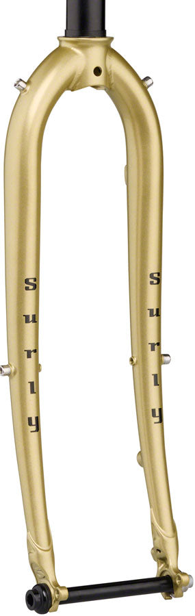 Load image into Gallery viewer, Surly Midnight Special Fork - 650b/700c 12x100mm Thru-Axle 1-1/8" Straight Steerer Steel 50mm Offset Fool's Gold
