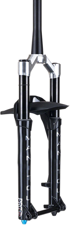Load image into Gallery viewer, Manitou JUnit 34 Pro Suspension Fork - 26" 140 mm 15 x 110 mm 41 mm Offset Gloss BLK
