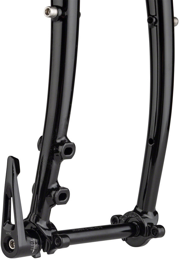 Load image into Gallery viewer, Surly Disc Trucker Fork - 26" 1-1/8" Straight 100x12 mm Thru-Axle Steel Disc BLK
