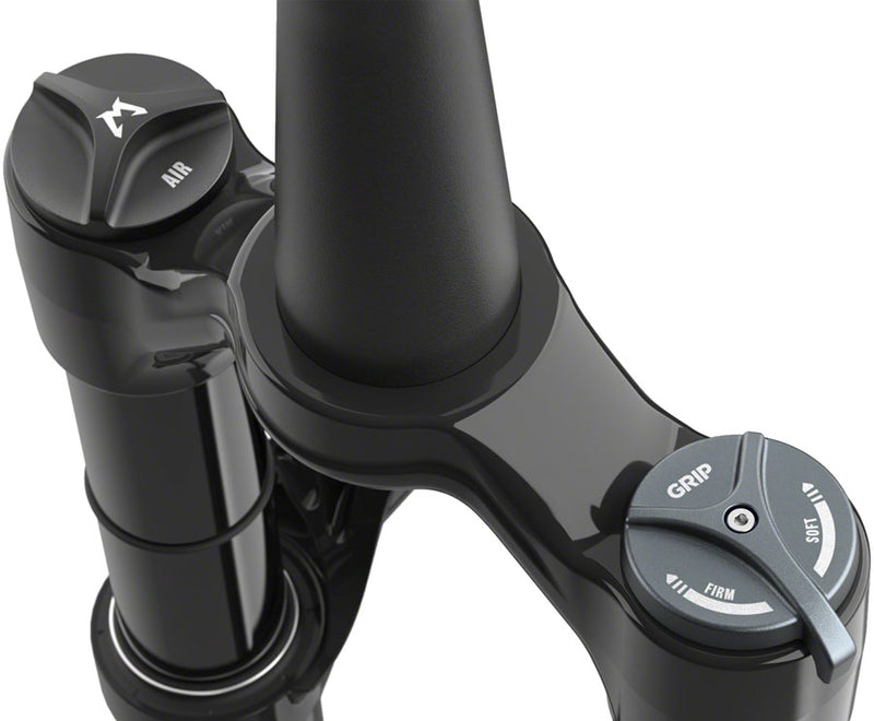 Load image into Gallery viewer, Marzocchi Bomber DJ Suspension Fork - 26" 100 mm 20 x 110 mm 37 mm Offset Gloss Red Grip Sweep-Adj

