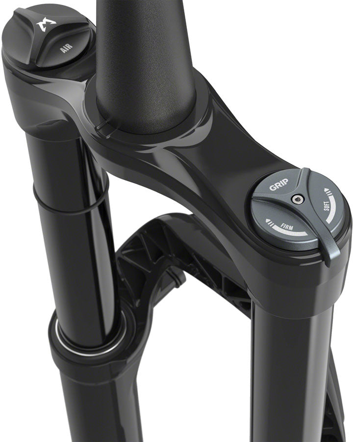 Load image into Gallery viewer, Marzocchi Bomber Z1 Suspension Fork - 27.5" 180 mm QR15 x 110 mm 44 mm Offset Shiny BLK Grip Sweep-Adj
