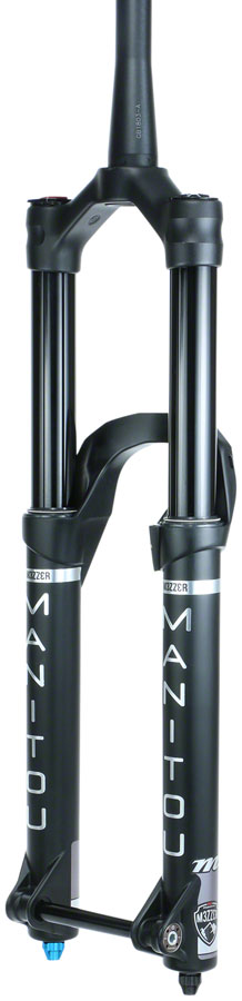 Load image into Gallery viewer, Manitou Mezzer Pro Suspension Fork - 27.5" 180 mm 15 x 110 mm 37 mm Offset BLK
