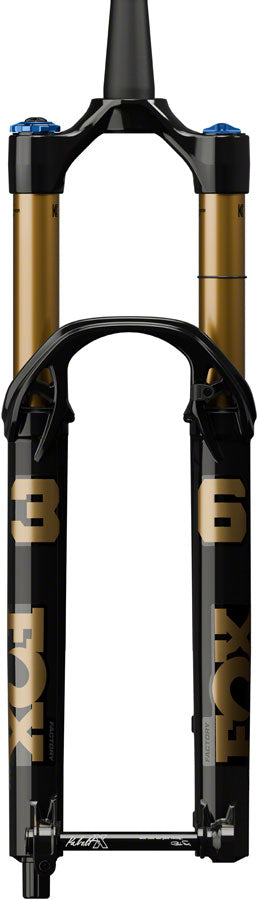 FOX 36 E-Optimized Factory Suspension Fork - 29" 160 mm 15 x 110 mm Kabolt-X 44mm Offset GRIP X Damper 58HT No ABS Shiny BLK