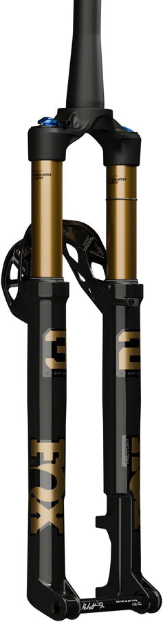 Load image into Gallery viewer, FOX 32 Step-Cast Factory Suspension Fork - 29" 100 mm 15x110 mm Kabolt SL 44mm Offset GRIP SL Damper Psh-Lk. Ano Crown Shiny BLK
