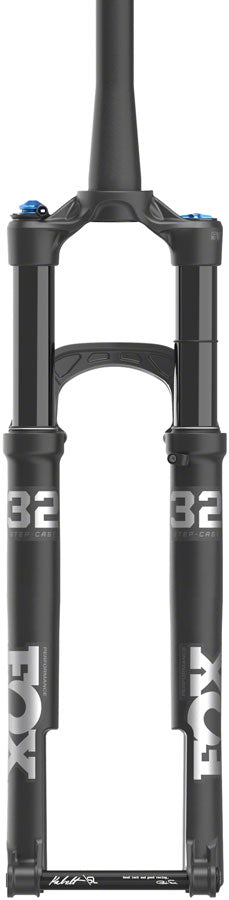 Load image into Gallery viewer, FOX 32 Step-Cast Performance Suspension Fork - 29" 100mm 15x110mm Kabolt SL 44mm Offset GRIP Damper Push-Lk. Ano Crown Matte BLK

