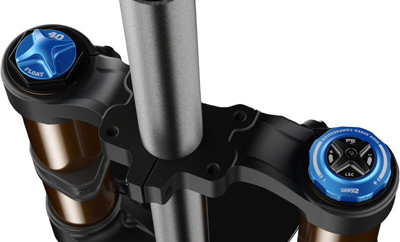 Load image into Gallery viewer, FOX 40 Factory Suspension Fork - 27.5&quot; 203 mm 20TA x 110 mm 48mm Offset GRIP X2 Damper Shiny BLK
