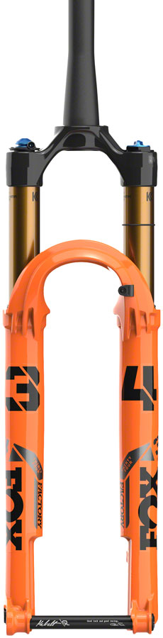 Load image into Gallery viewer, FOX 34 Step-Cast Factory Suspension Fork - 29" 120 mm 15 x 110 mm Kabolt 44mm Offset GRIP SL Damper Push-Lock Shiny Orange
