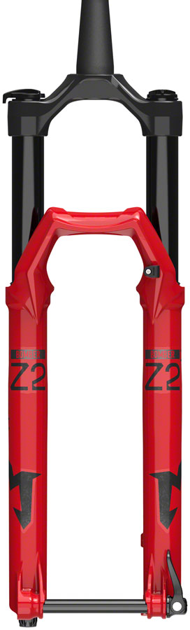 Load image into Gallery viewer, Marzocchi Bomber Z2 Suspension Fork - 29" 140 mm 15QR x 110 44mm Offset RAIL Sweep-Adjust Gloss Red
